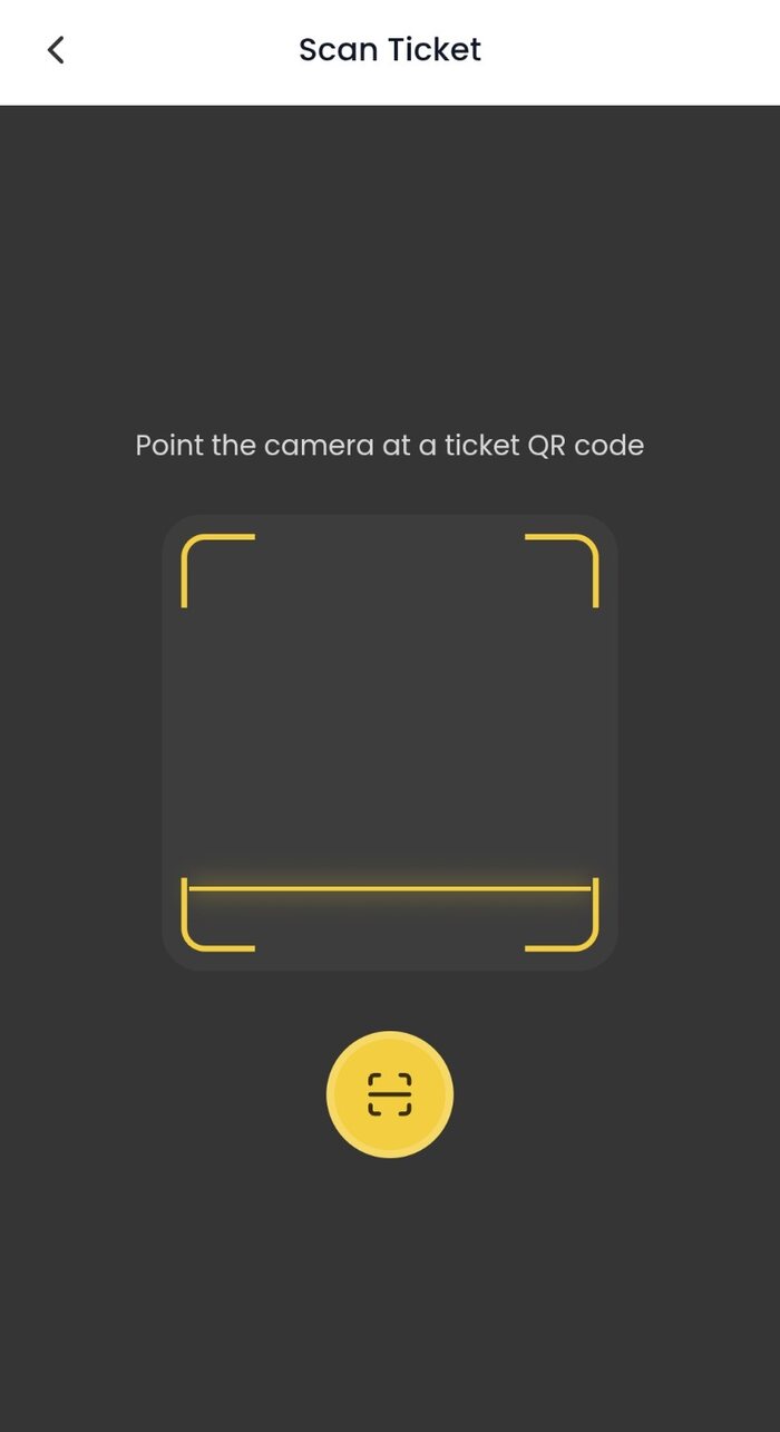 Planifya event ticket scanner